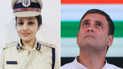 Controversial tweet by Rahul Gandhi on Yoga Day, now woman IPS responds