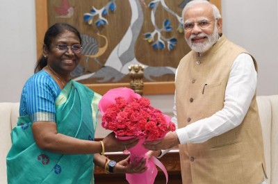Draupadi Murmu meets PM Modi, will become the country's first tribal woman president!