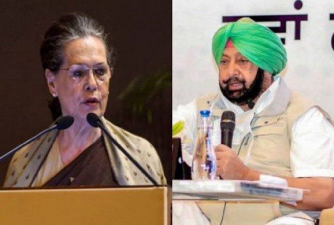Sonia's strict order to CM Amarinder Singh says,'Complete the work in 8 months...'