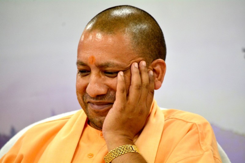 Big news! Bird collides with CM Yogi's helicopter, know what happened next...