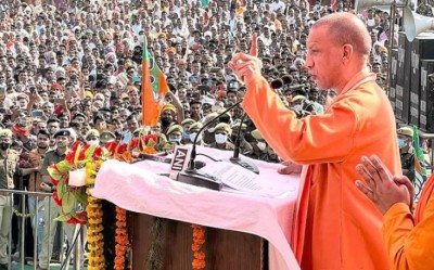 UP elections: CM Yogi thunders in Sonbhadra on last day of campaigning