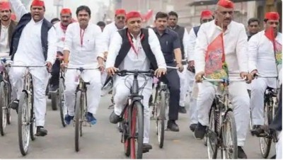 As soon as the polling was over in UP, the price of the cycle started increasing, is there a connection with 'SP'?