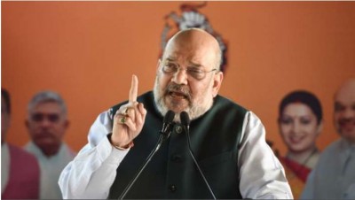 Amit Shah attacked Congress in Assam, said - how will you stop infiltration by putting Badruddin Ajmal in dock