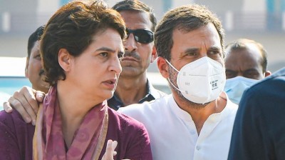 'गांधी परिवार को अपने लिए दो विधान चाहिए', प्रियंका के सियासी हमलों पर BJP का पलटवार