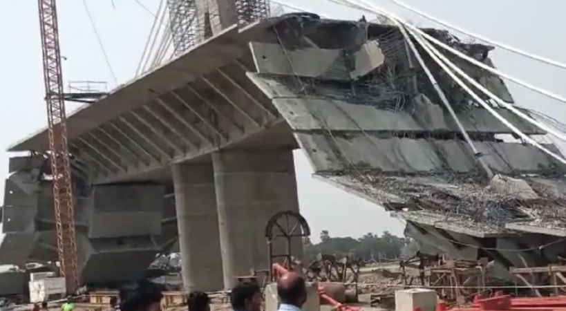 'The contractor defamed Bihar...' Shahnawaz Hussain speaks on the collapse of bridge over river Ganga
