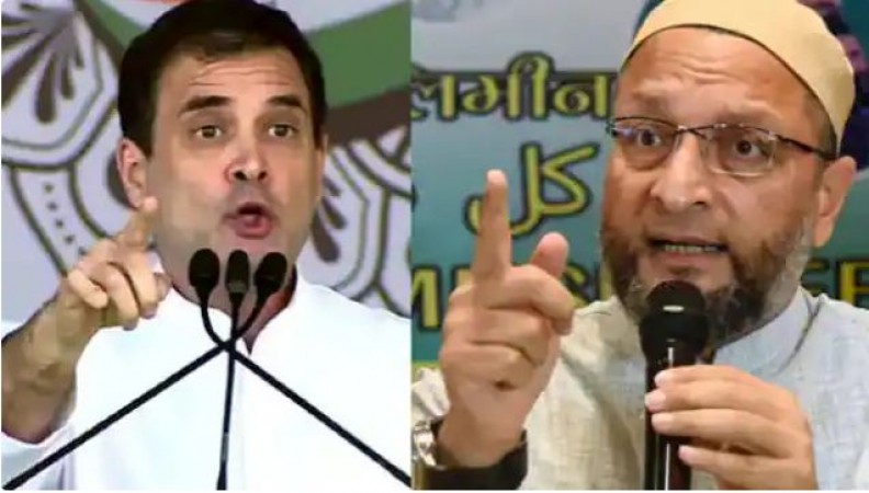 'Come and show by contesting from Hyderabad..', will Rahul Gandhi accept Owaisi's challenge?