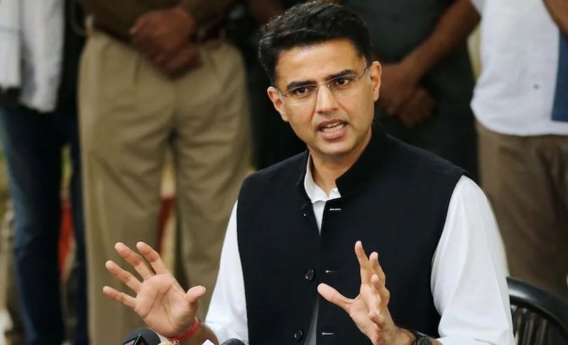 Photos of Sachin Pilot removed from Congress's Chintan Shivir .., supporters created a ruckus in protest