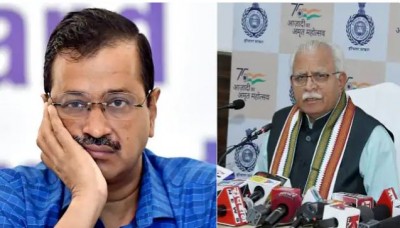 'If you want more water, then leave Haryana's part first...', CM Khattar bluntly to Kejriwal