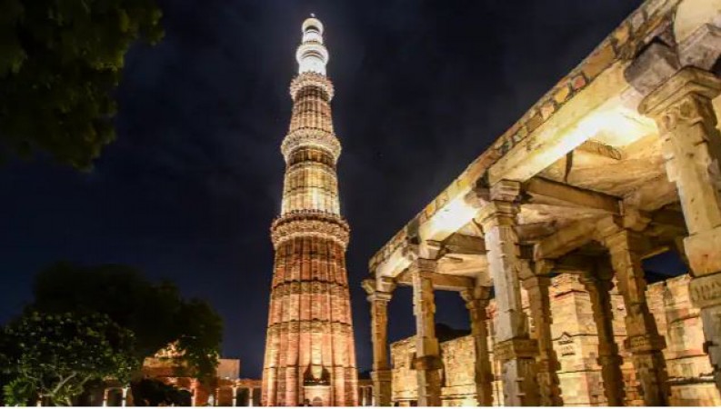 Now you will not be able to offer Namaz in Qutub Minar, the government said  - ASI does not allow it | NewsTrack English 1