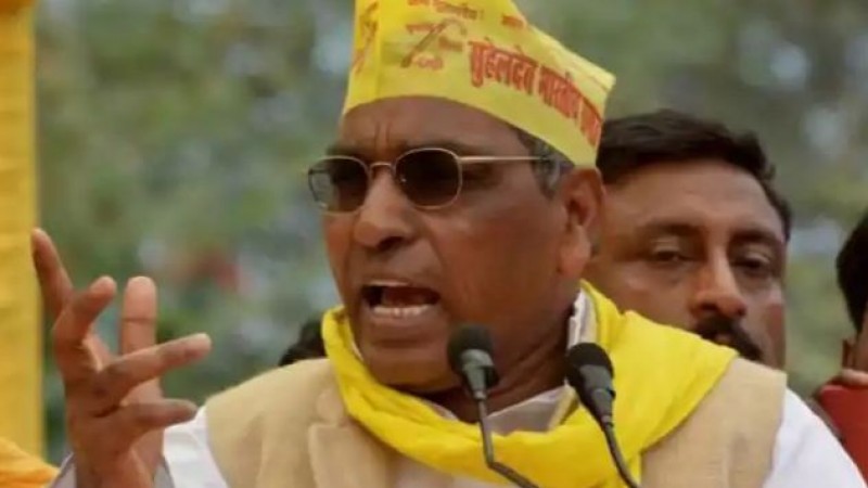 'We will keep Akhilesh Yadav out of the AC room...', what does Rajbhar want to say?