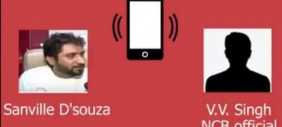 Nawab Malik released audio between D'Souza and officer