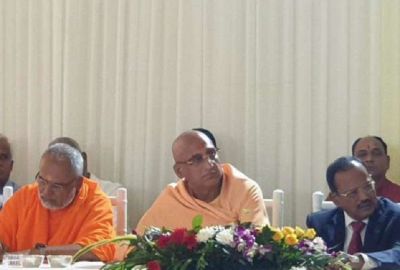 After the Ayodhya verdict, there was a meeting at the residence of NSA Doval, many religious leaders were present