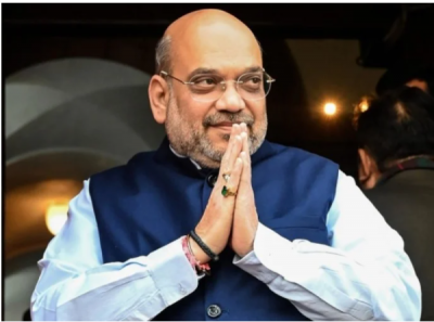 Amit Shah closed his door-to-door campaign, finished 25-minute program in 5 minutes