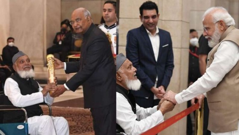 Mohammad Sharif received Padma Shri award, know his full story of becoming 'messiah of corpses'