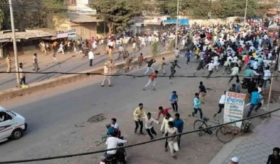 गिरफ्तारियां, लाठी चार्ज और धारा 144 ..., महाराष्ट्र में आज सुबह से फिर भड़की हिंसा