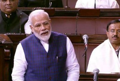 PM Modi said in Rajya Sabha, said - the lower house is connected to the ground, while the upper house is to vision