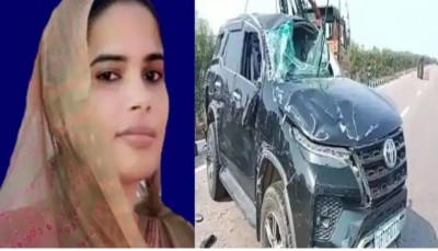 SP MLA's car met with an accident while campaigning for Dimple, escapes unhurt