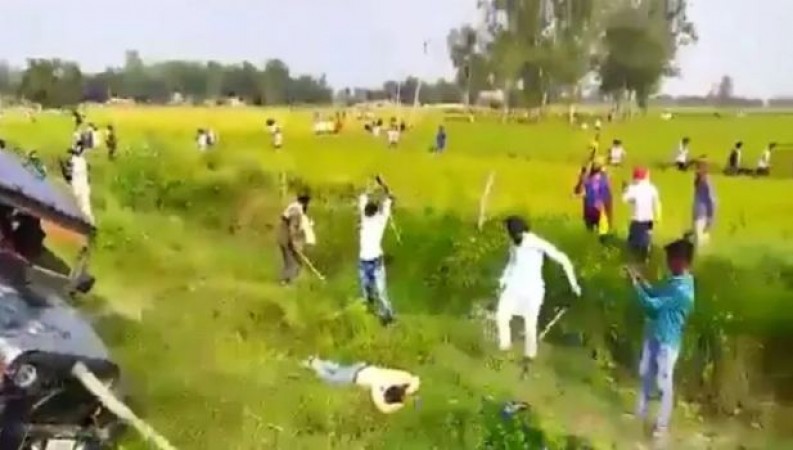 Gruesome video of violence from Lakhimpur Kheri goes viral