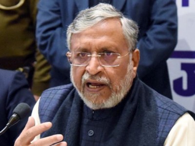 Sushil Modi slams Lok Janshakti party in view of Bihar Assembly Election