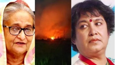 जिहादियों ने हिन्दुओं के गाँव के गाँव जला डाले और PM हसीना बांसुरी बजा रही - तस्लीमा नसरीन