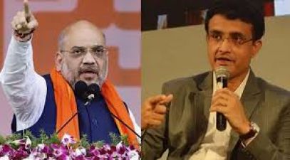 Amit Shah said this about political relations with Sourav Ganguly