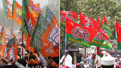 Politics in UP over a foundation slab, BJP-SP may clash
