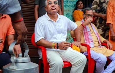 Dilip Ghosh lashed out at Bengal Police, gave this statement!