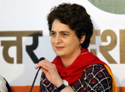 Priyanka Gandhi assures youth, 'If Congress comes to power they will change employment contract system'