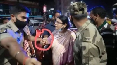 Bengal police attack BJP candidate Priyanka Tibrewal contesting against Mamata