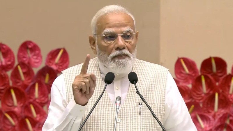 प्रधानमंत्री मोदी नारी शक्ति वंदन सम्मेलन में हुए शामिल, कार्यक्रम में विभिन्न क्षेत्रों की हस्तियों ने लिया भाग