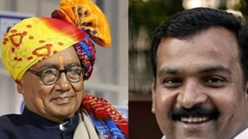 दिग्विजय सिंह ने की RSS की तारीफ़, तो साथी सांसद ने संगठन को बता दिया अल कायदा!