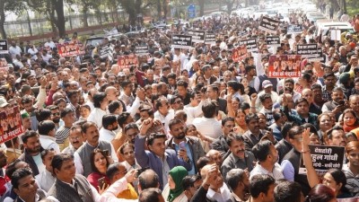 एआई समिट हंगामे पर सियासी संग्राम : देश भर में भाजपा-कांग्रेस आमने सामने