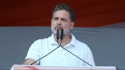 भोपाल में किसान महाचौपाल में शामिल हुए राहुल गांधी, केंद्र सरकार पर साधा निशाना