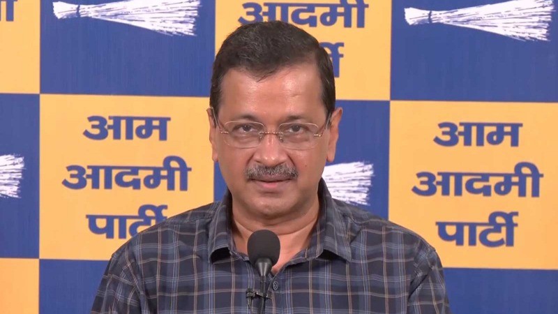 चंदा चोरी विवाद, केजरीवाल की प्रेस वार्ता, कहा AAP सच्चे मन से सनातन के लिए कर काम रही