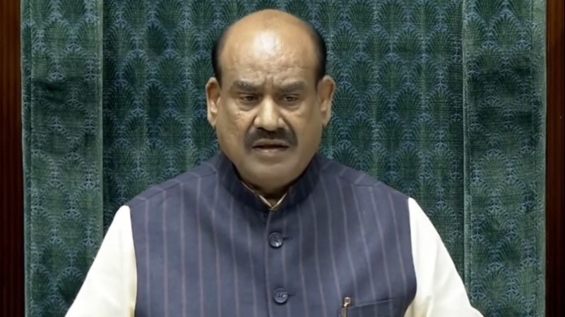 अविश्वास प्रस्ताव गिरने के बाद लोकसभा स्पीकर ओम बिरला ने किया सदन को संबोधित