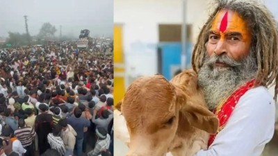 मथुरा में फरसा वाले बाबा की मौत के बाद बवाल, हाईवे जाम और पुलिस से झड़प