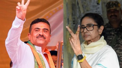बंगाल में भाजपा की प्रचंड जीत, ममता बनर्जी को हराकर मुख्यमंत्री की दौड़ में सबसे आगे सुवेंदु अधिकारी