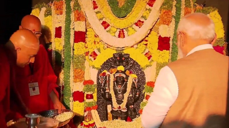 प्रधानमंत्री मोदी ने मांड्या के श्री क्षेत्र आदिचुंचनगिरी में श्री गुरु भैरवैक्य मंदिर का किया उद्घाटन