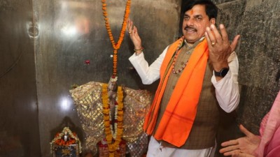 मुख्यमंत्री डॉ. मोहन यादव ने की भोजशाला में वाग्देवी की पूजा अर्चना, सरस्वती लोक बनाने की घोषणा