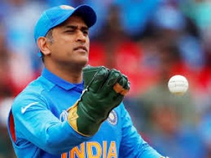 For the first time in 10 years, MS Dhoni was seen training for wicket keeping