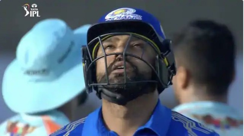 Mumbai's IPL campaign is over! Captain Rohit Sharma looked very angry after 8th consecutive defeat