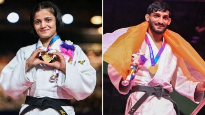 कॉमनवेल्थ गेम्स 2026 : अस्मिता डे और हर्ष सिंह ने जूडो में भारत को दिलाए दो गोल्ड मेडल्स