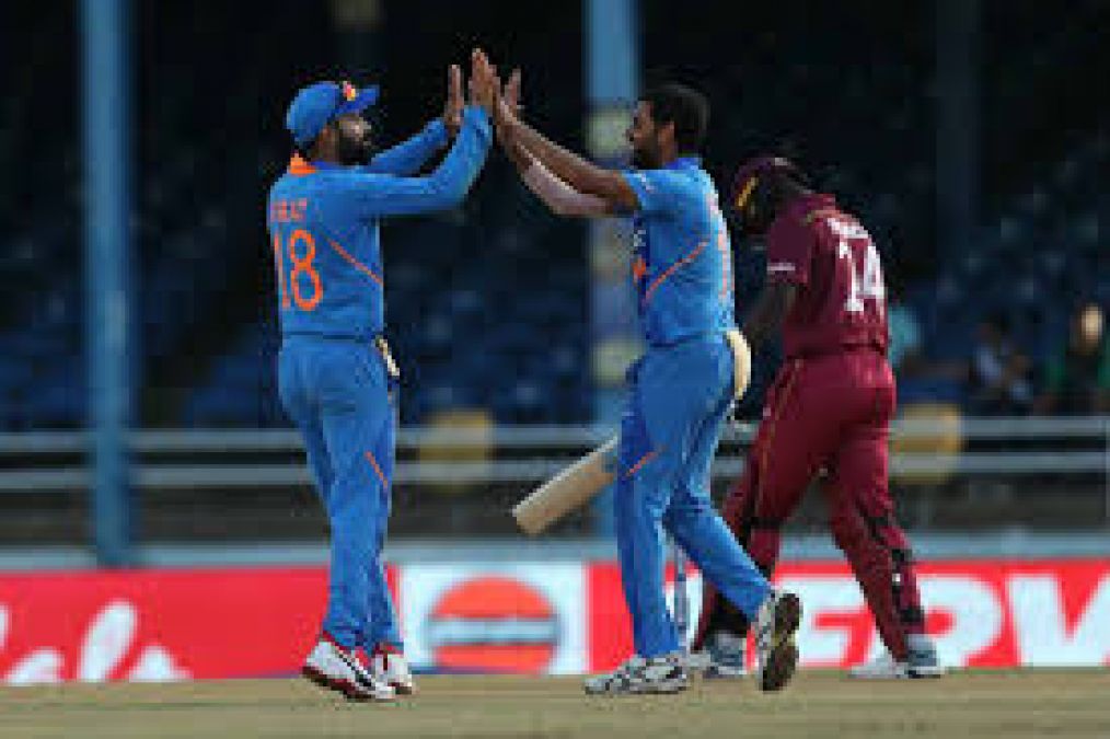 टीम इंडिया ने वेस्टइंडीज को 59 रन से दी मात, कोहली ने जड़ा शतक