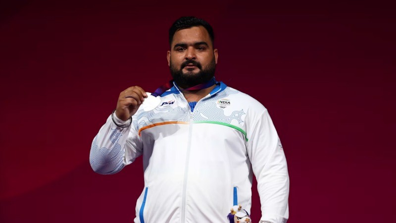 लवप्रीत सिंह ने +110 किलोग्राम वेटलिफ्टिंग में जीता सिल्वर, महज एक किलो से चूके गोल्ड