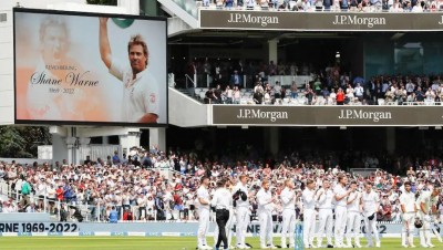 Eng vs NZ: Tribute paid to 'Shane Warne' at Lord's, people stood for 23 seconds and applauded
