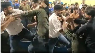 Fans fought among themselves during India-Africa match
