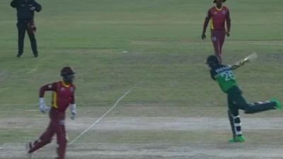PAK cricketer was furious after runout, started doing such act on ground