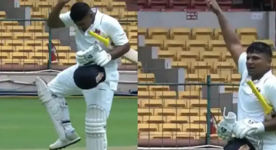 VIDEO! The batsman got emotional remembering 'Sidhu Musewala' after scoring a century