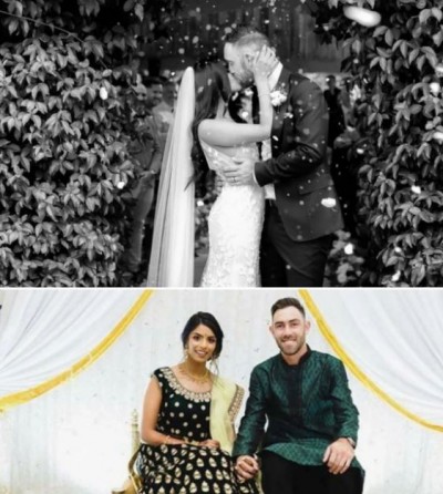भारतीय GF से क्रिकेटर ग्लेन मैक्सवेल ने रचाई शादी, किस करते हुए फोटो वायरल