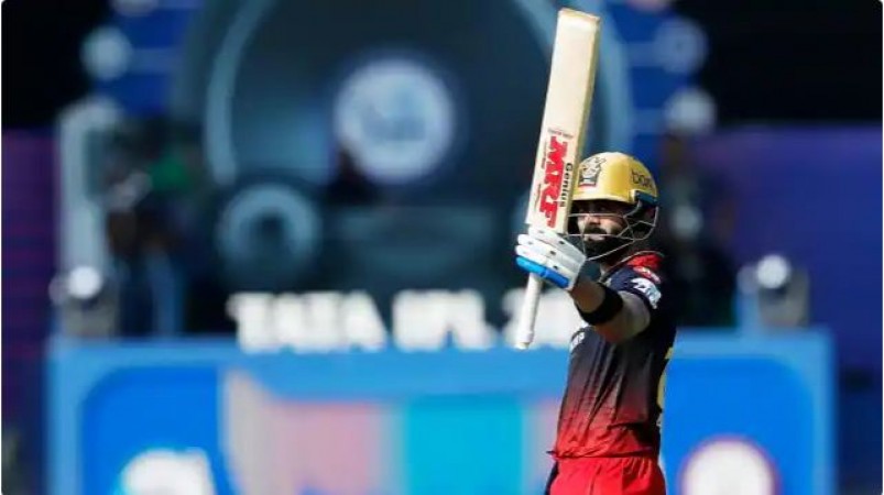 Kohli set a big record after hitting  six against Chennai, became new 'Sixer King' of T20